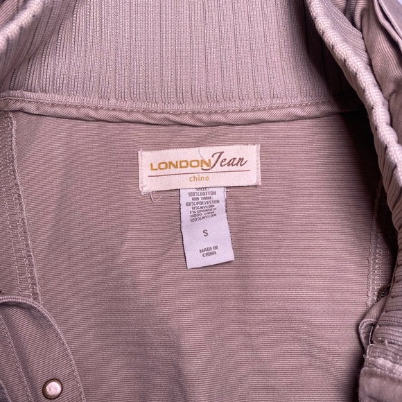 LONDONJEAN Beige Chino Jacket - Picture 10 of 16
